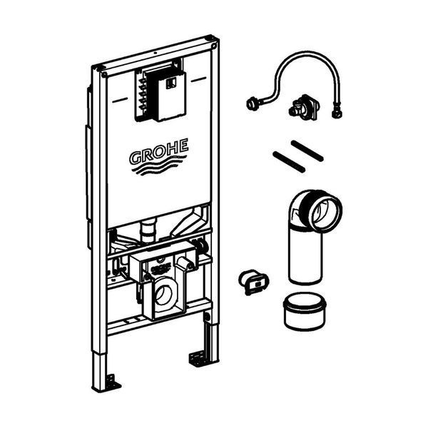 Инсталляция для унитаза Grohe Rapid SLX 39596000 CV035422 фото