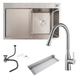 Комплект кухонної мийки Valeso 78х50HM ST02 Kitchen Line SL74591 фото 1