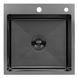 Комплект кухонної мийки KRP Schwarze - 5050HM PVD Ersel ST92467 фото 2
