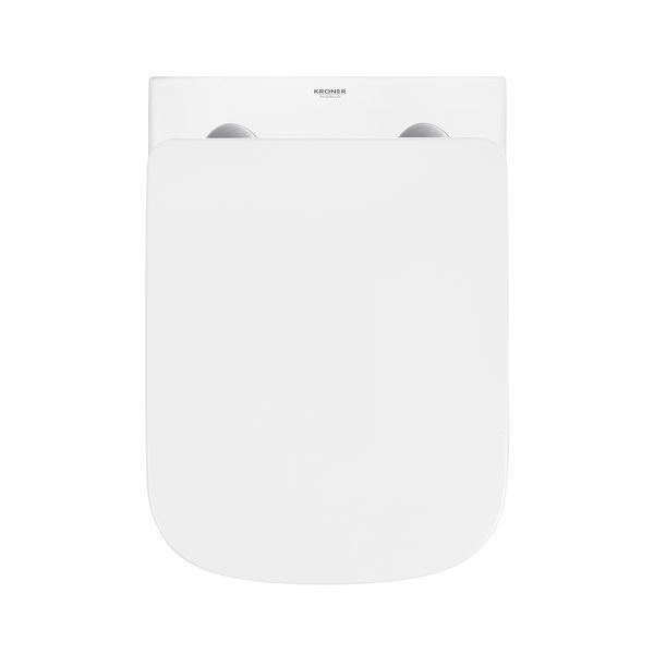 Комплект 4 в 1: Инсталляция Grohe Rapid SL 3 в 1 38772001 + Унитаз безободковый Kroner Eifel WHI483429 TORNADO с сиденьем Slim Duroplast / Soft-close / Quick relase KE483429WHIT (38772001KE483429) CV033823 фото