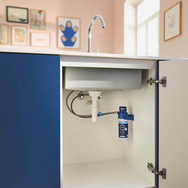 Смеситель для кухни Grohe Blue Pure StartCurve 30592000 с фильтром Blue S-Size 40404001 и головкой 64508001 (30594040) CV035615 фото