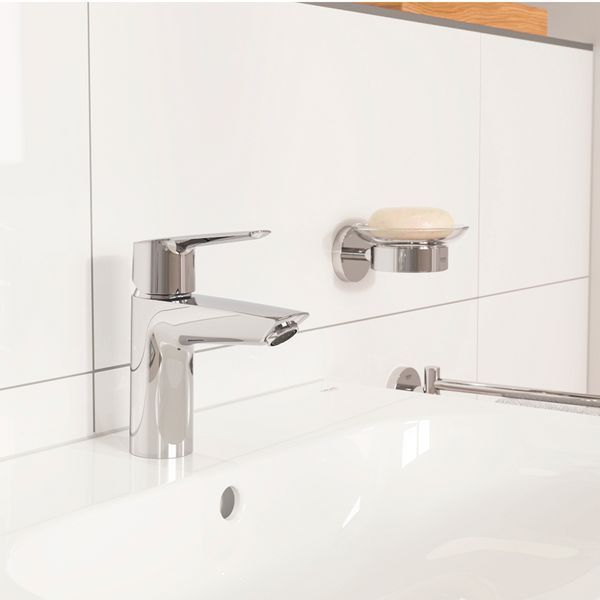 Смеситель для раковины Grohe QuickFix Start S-Size 23551002 с донным клапаном CV030580 фото