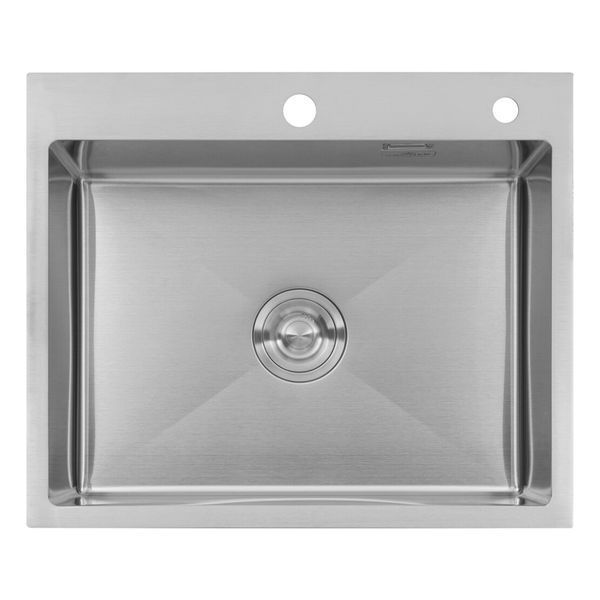 Комплект кухонной мойки Kroner KRP Geb&uuml;rstet - 6050HM ST4304 ST51356 фото