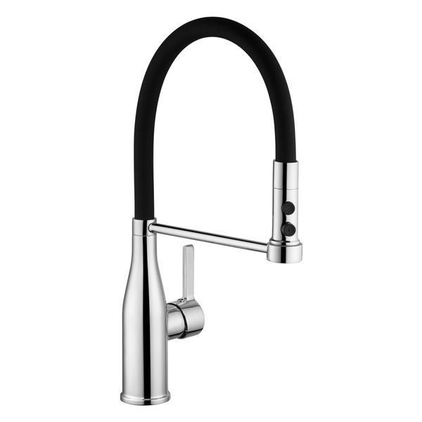 Комплект кухонної мийки Kroner KRP Geb&uuml;rstet - 6050HM C03111BLK ST51356 фото