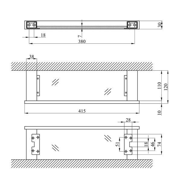 Набор аксессуаров для ванной комнаты Kroner KRP Edelstahl Kubus 6 в 1 SI02561 фото
