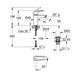 Смеситель для раковины Grohe QuickFix Start S-Size 23551002 с донным клапаном CV030580 фото 2