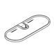 Полочка для душевого гарнитура Grohe QuickFix Vitalio Universal 27725000 CV036619 фото 3