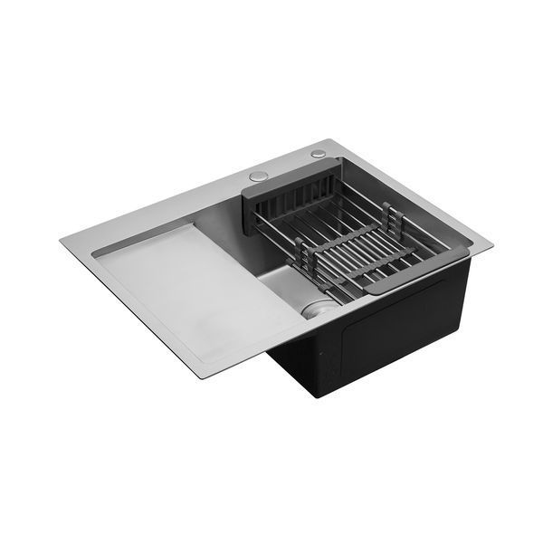Комплект кухонної мийки KRP C031WHI Geb&uuml;rstet-6350RHM ST131345 фото