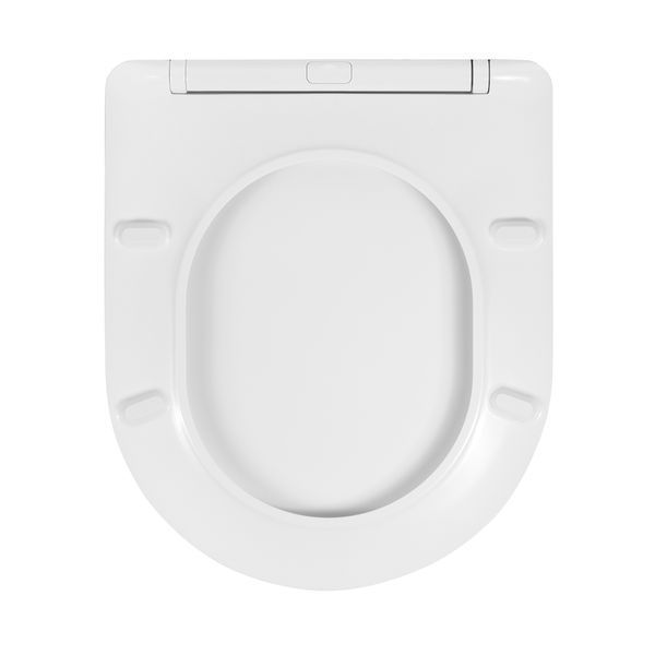 Комплект 4 в 1: Инсталляция Grohe Rapid SL 3 в 1 38772001 + Унитаз безободковый Kroner Harz WHI483632 TORNADO с сиденьем Slim Duroplast / Soft-close / Quick relase KH483632WHIT (38772001KH483632) CV033824 фото