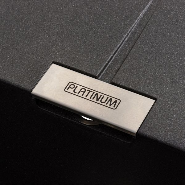 Гранитная мойка для кухни Platinum 6250 ZIRKONE матовый морион 41632 фото