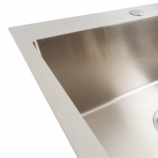 Комплект кухонной мойки Platinum Handmade HSBB 580x430x225 pl23329 фото