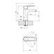 Смеситель для раковины Agua Merida-C011 CV035431 фото 2