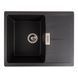 Гранитная мойка для кухни Platinum 6250 ZIRKONE матовый морион 41632 фото 1