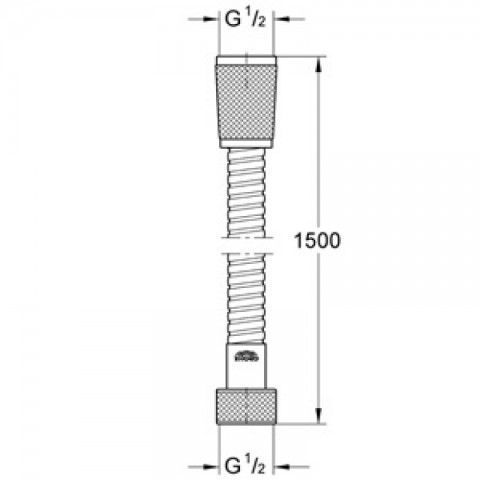 Гігієнічний душ BauLoop New (UA111042), Grohe UA111042 фото