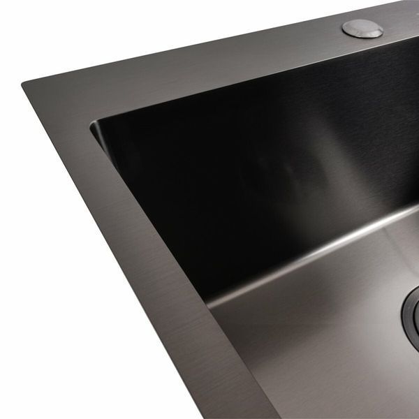 Комплект кухонной мойки Platinum 58*43 PVD TH36 pl84355 фото