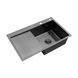 Кухонная мойка Kroner KRP Schwarze - 7849RHM PVD (3.0/1.0 мм) CV025279 фото 4