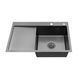 Кухонная мойка Kroner KRP Schwarze - 7849RHM PVD (3.0/1.0 мм) CV025279 фото 3