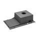 Кухонная мойка Kroner KRP Schwarze - 7849RHM PVD (3.0/1.0 мм) CV025279 фото 11