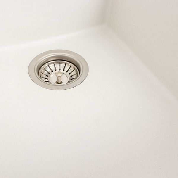 Гранітна мийка для кухні Platinum 4150 SOKIL матова (білосніжна) 38984 фото