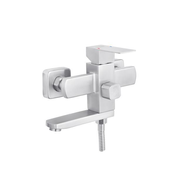 Смеситель для ванны Kroner KRP Edelstahl Kubus - ESG060 CV023012 фото