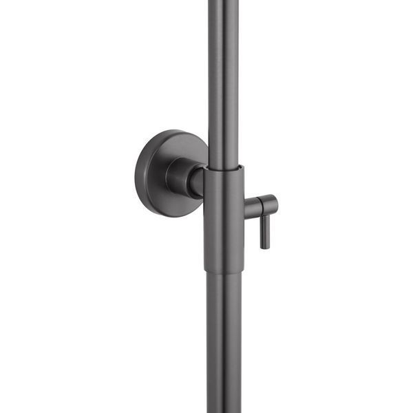 Термостатическая душевая система 2 в 1 Kroner KRP Axis Line Thermo-GRP0636 SS73755 фото