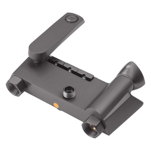 Термостатическая душевая система 2 в 1 Kroner KRP Axis Line Thermo-GRP0636 SS73755 фото