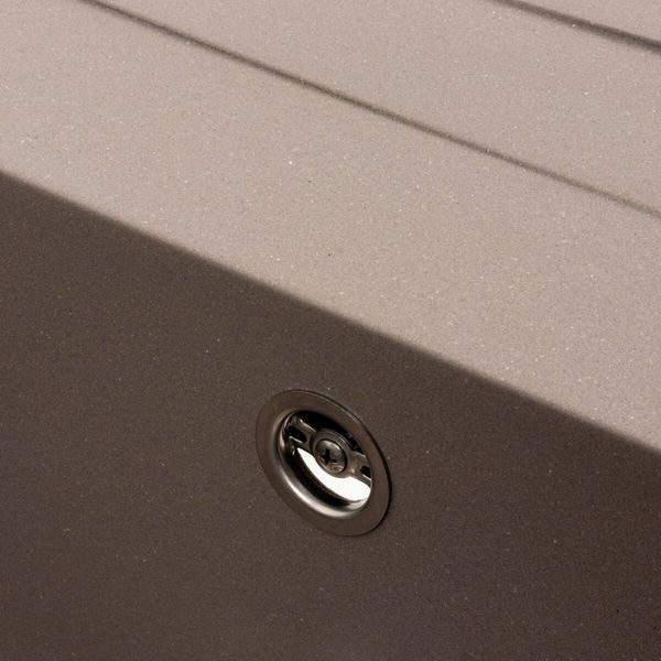 Кухонная мойка гранитная матовая 7050 CASCADA Platinum Дюна 43030 фото