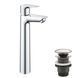 Смеситель для раковины Grohe QuickFix StartEdge XL-Size 23777001 с донным клапаном CV030592 фото 2