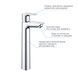 Смеситель для раковины Grohe QuickFix StartEdge XL-Size 23777001 с донным клапаном CV030592 фото 6