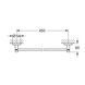 Тримач для рушників Grohe QuickFix Start 41197000 CV033398 фото 2