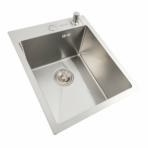 Комплект кухонной мойки Platinum Handmade 400x500x230 (толщина 3,0/1,5) pl23899 фото