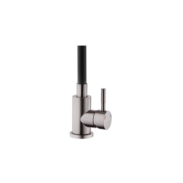Змішувач для кухні Kroner KRP Edelstahl Klassisch - PVD035BLK CV032635 фото