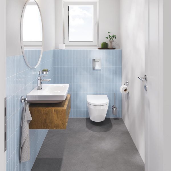 Смеситель для раковины Grohe QuickFix Dice S-Size 1018570000 с донным клапаном CV036199 фото