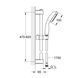 Душевой гарнитур Grohe QuickFix Vitalio Start 100 27942000 CV030598 фото 3