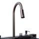 Гранітна мийка VALESO EVANORA 7546 матова Антрацит 51346 фото 8
