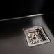 Мойка Platinum Handmade PVD HSBB 50*45 черная (квадратный сифон 3,0/1,0) 37668 фото 6