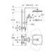 Душова система термостатична Grohe QuickFix Vitalio Comfort System 250 Cube 266962431 CV033882 фото 2
