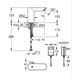 Змішувач безконтактний для раковини Grohe Bau Cosmopolitan E 36453000 CV036267 фото 2