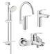 Набір змішувачів 4 в 1 Eurosmart New (GH2U123248MK) Grohe GHUA123248MK фото 1