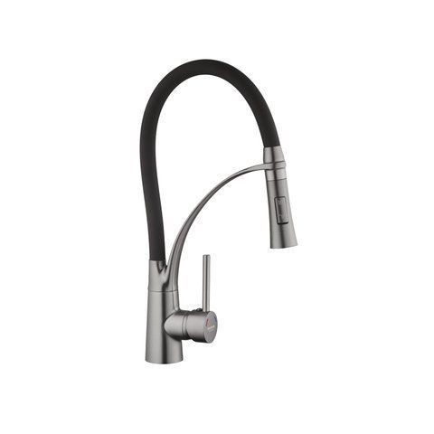 Смеситель для кухни Kroner KRP Ersel - GRP03393BLK CV033800 фото