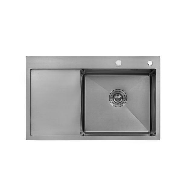 Комплект кухонної мийки KRP SCH03918 Schwarze - 7849RHM PVD ST042861 фото