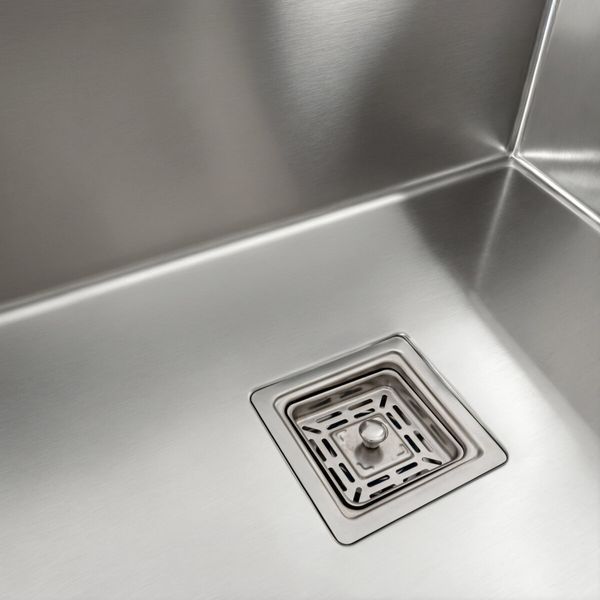 Кухонная мойка Platinum Handmade 60*50 (600x500x230 мм) PVD нержавійка HSB 37669 фото