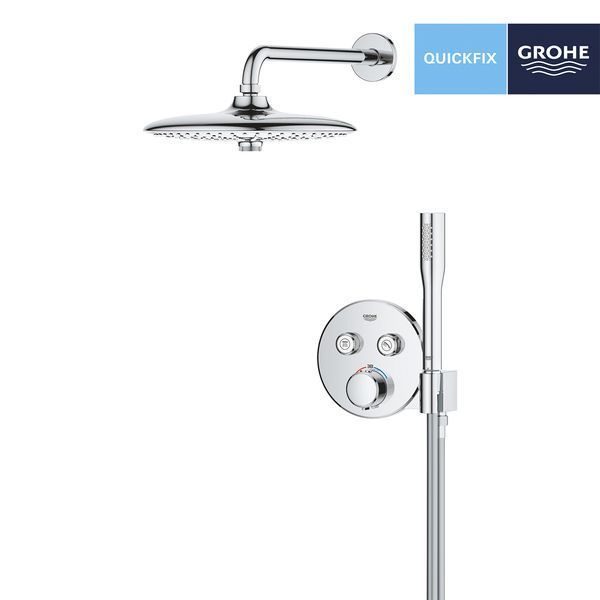 Душова система прихованого монтажу Grohe QuickFix Precision SmartControl 34878000 CV033884 фото