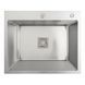 Кухонная мойка Platinum Handmade 60*50 (600x500x230 мм) PVD нержавійка HSB 37669 фото 1