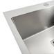 Кухонная мойка Platinum Handmade 60*50 (600x500x230 мм) PVD нержавійка HSB 37669 фото 4