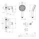 Змішувач для душу Kroner Element 211411-0101 CV035965 фото 2