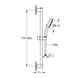 Душовий гарнітур Grohe QuickFix Vitalio Comfort 110 26932001 CV033229 фото 2