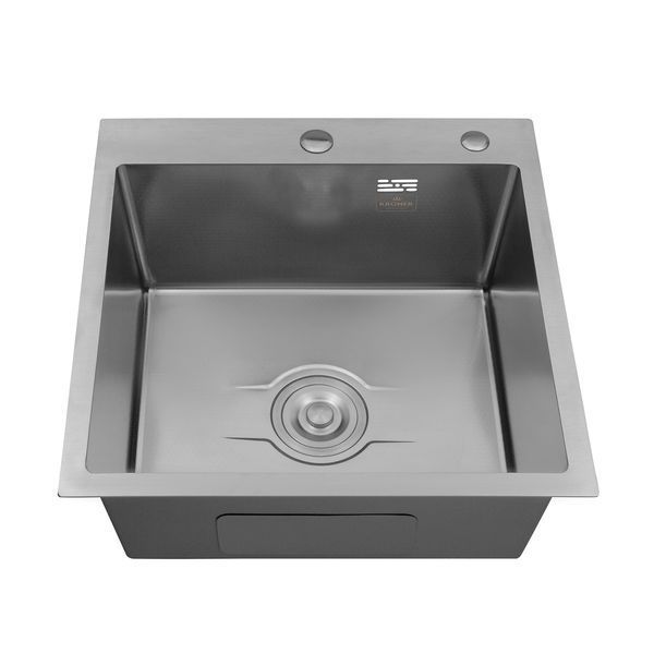 Кухонная мойка Kroner KRP Derby - 5050HM Brush (2,5/0,5 мм) CV027234 фото