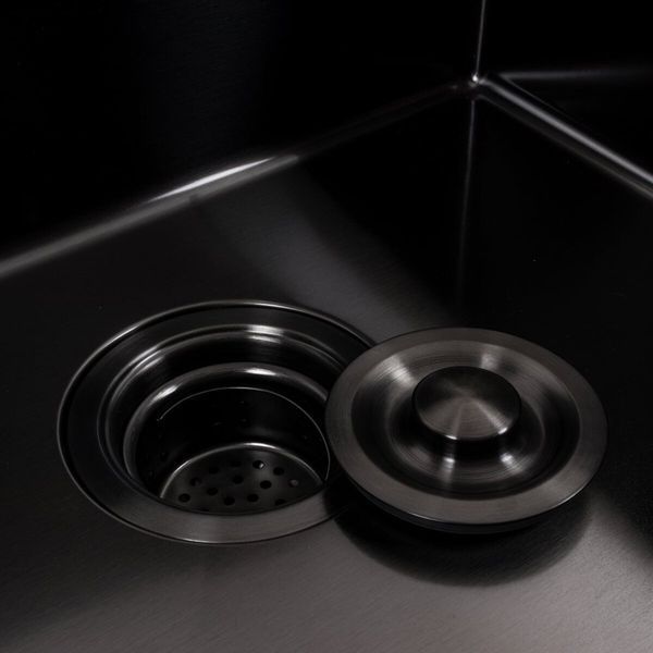 Комплект кухонної мийки Valeso 50х50HM PVD ST08 SL73129 фото