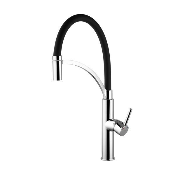 Змішувач для кухні Kroner KRP Ersel - C03900BLK CV033801 фото